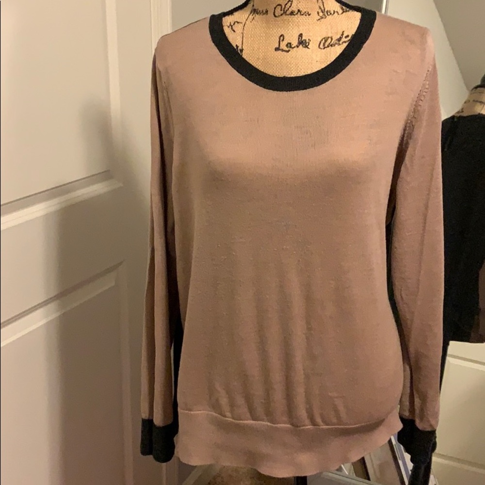 Loft size Xlarge color block sweater.